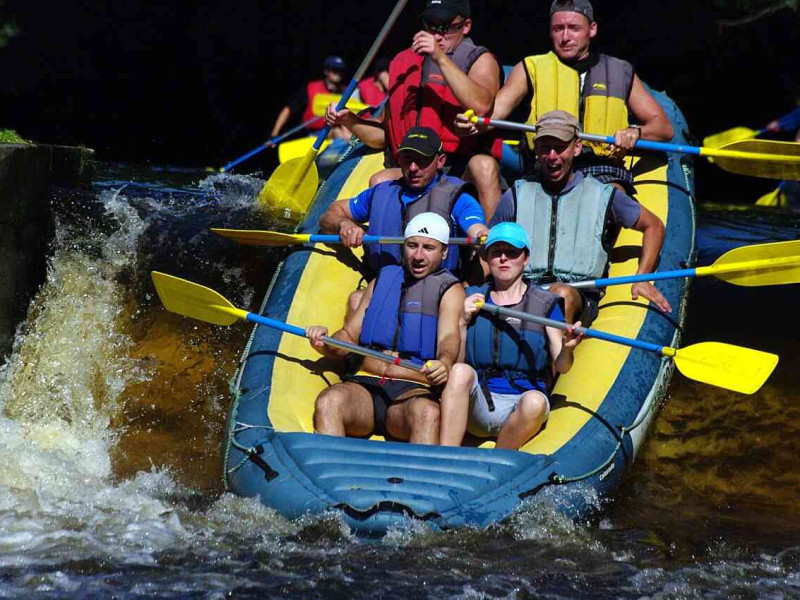 Rafting in Czech Republic