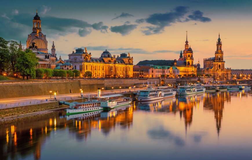 Dresden City Tour from Prague & Bastei Bridge