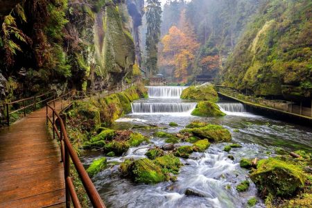 Georges of Kamenice River hiking
