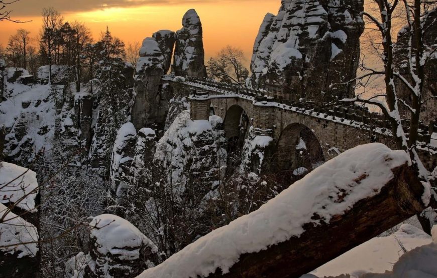 Winter Fairytale – Best Winter Walking Tour in Bohemian and Saxon Switzerland-old