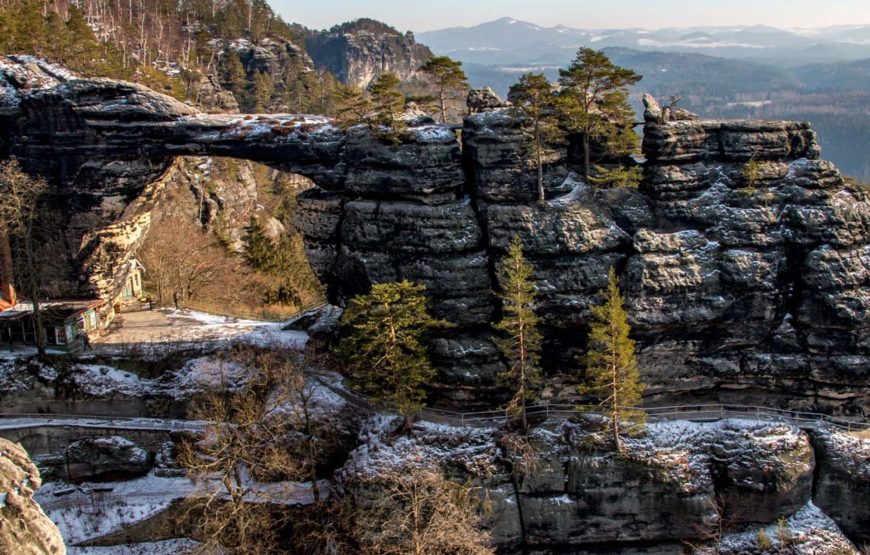 Winter Fairytale – Best Winter Walking Tour in Bohemian and Saxon Switzerland-old