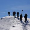 snowshoeing snow covered trails