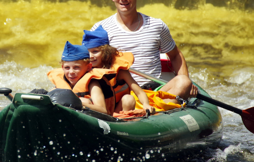 Rafting from Prague
