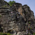 Rock Climbing and Via Ferrata Tour in Bohemian Switzerland