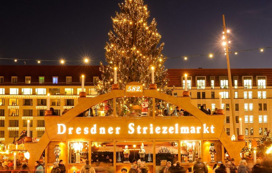 Dresden Christmas Market Special Tour With Mulled Wine -Limited Edition!