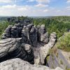 Tisa walls of Bohemian Switzerland