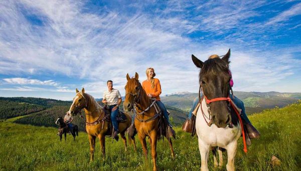 Horse riding in Bohemian Switzerland