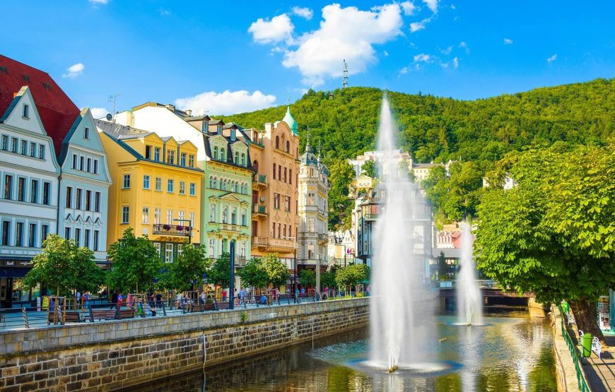 Karlovy Vary All-Inclusive Escape: Springs, Views & Culture